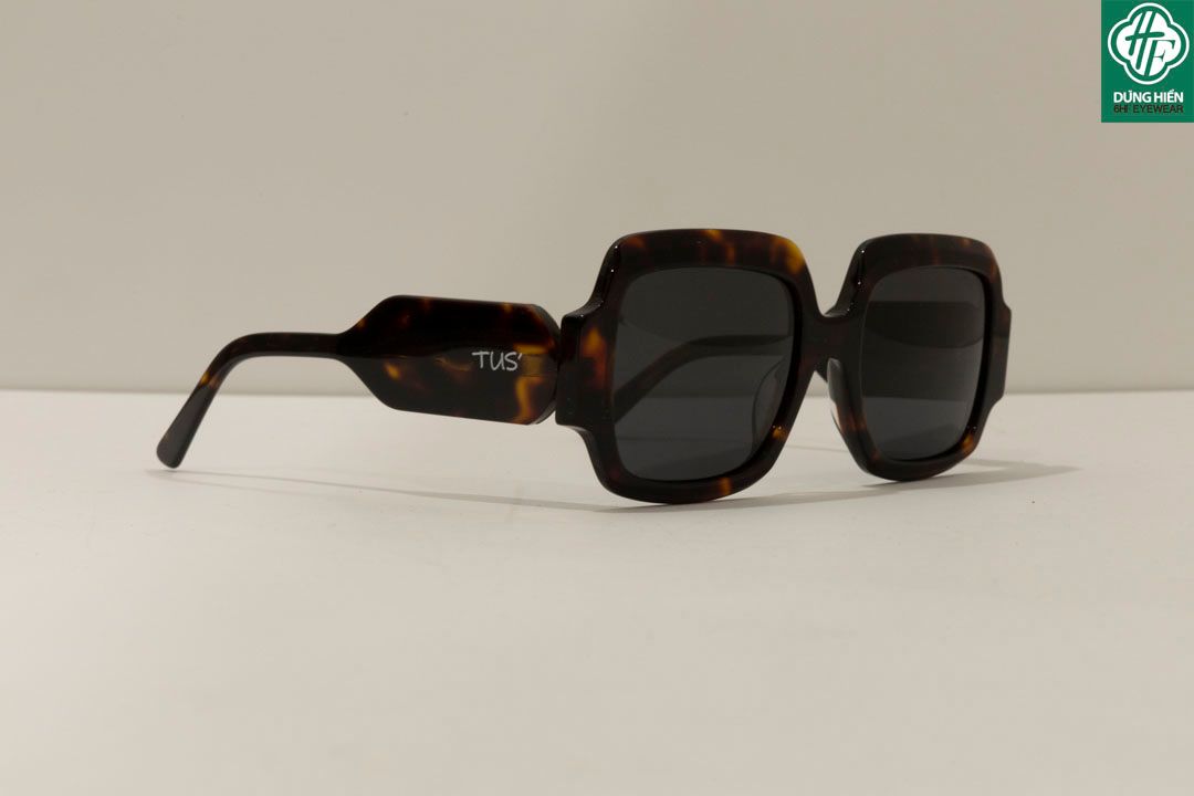  TUS' FG 1463 #Kính Mát Acetate Tròng Phân Cực_Polarized Sunglasses 