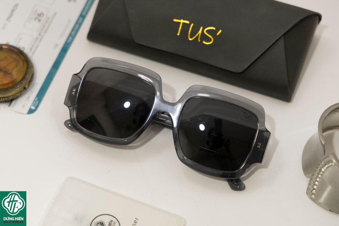  TUS' FG 1463 #Kính Mát Acetate Tròng Phân Cực_Polarized Sunglasses 