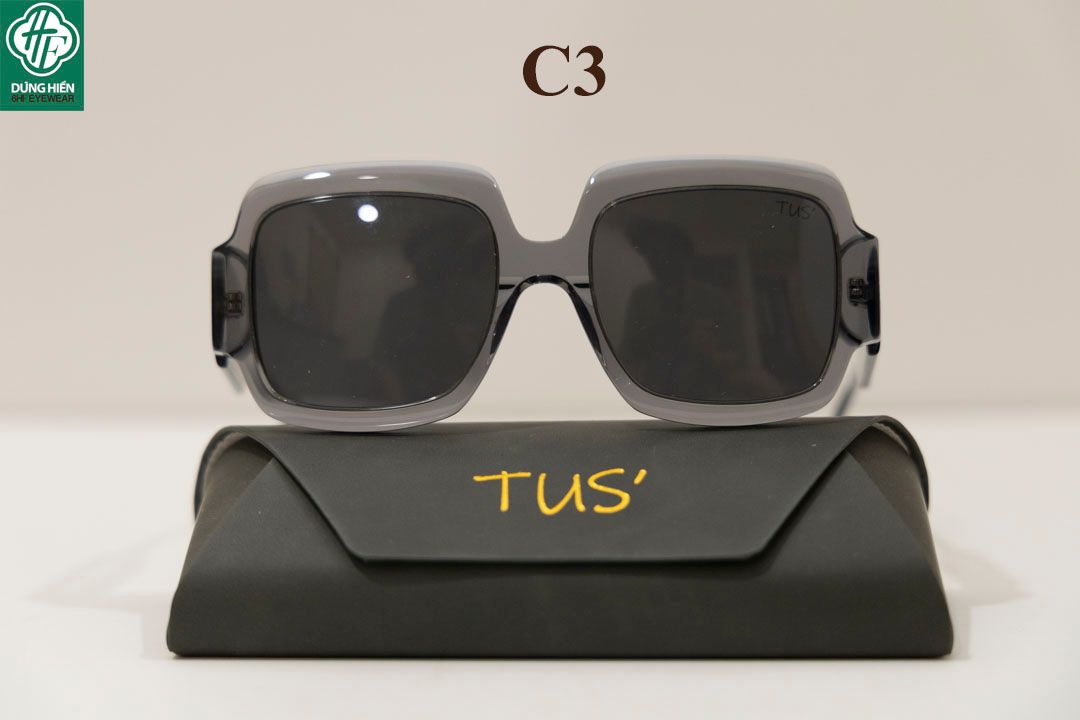  TUS' FG 1463 #Kính Mát Acetate Tròng Phân Cực_Polarized Sunglasses 