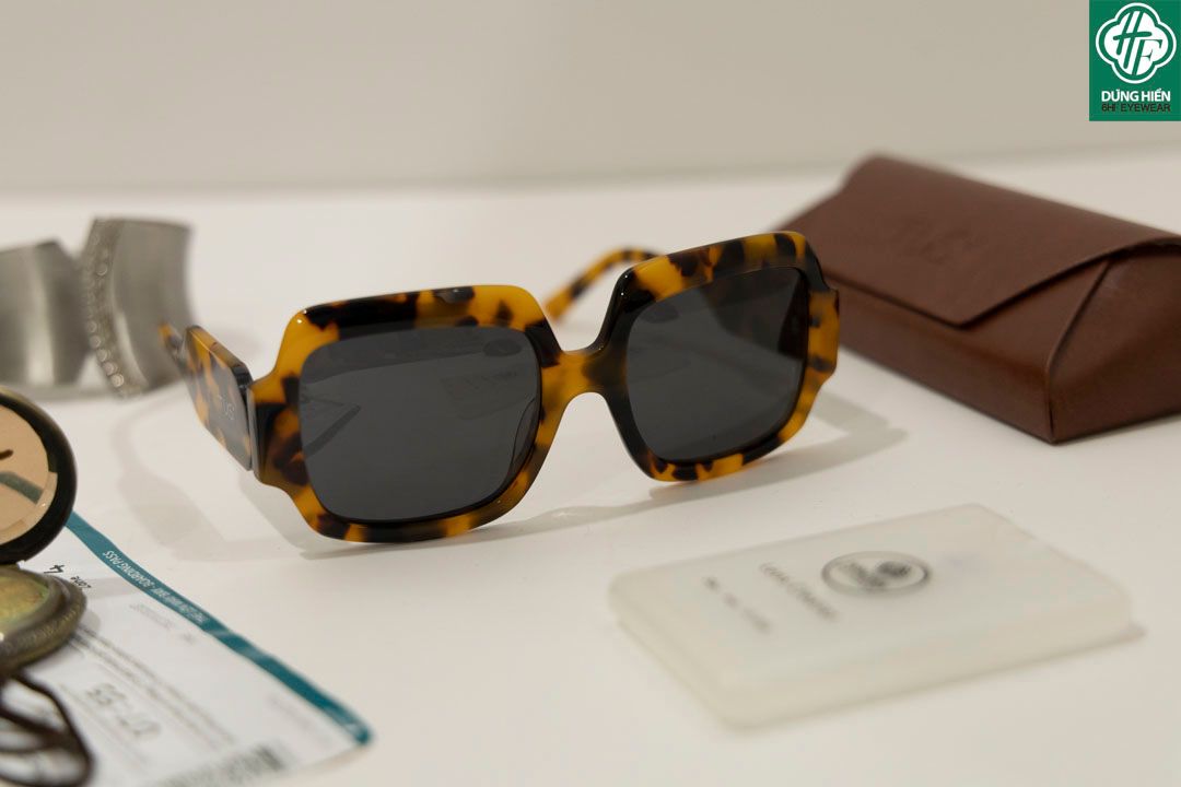  TUS' FG 1463 #Kính Mát Acetate Tròng Phân Cực_Polarized Sunglasses 