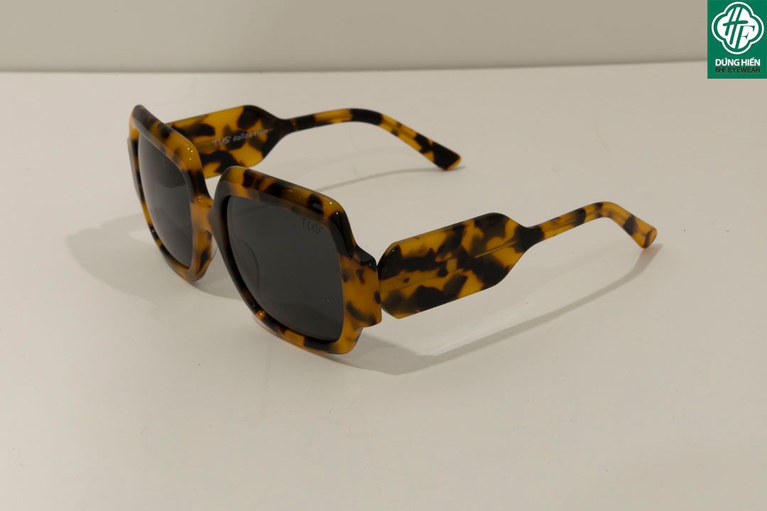  TUS' FG 1463 #Kính Mát Acetate Tròng Phân Cực_Polarized Sunglasses 