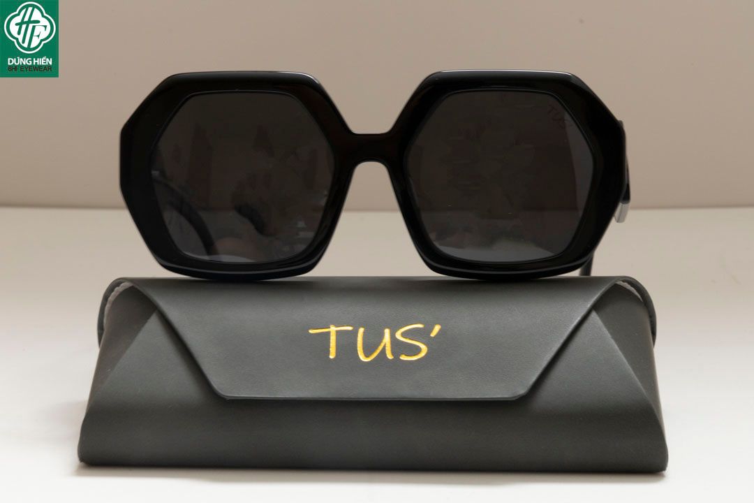  TUS' FG 1464 #Kính Mát Acetate Tròng Phân Cực_Polarized Sunglasses 