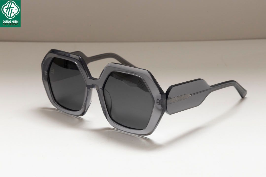  TUS' FG 1464 #Kính Mát Acetate Tròng Phân Cực_Polarized Sunglasses 