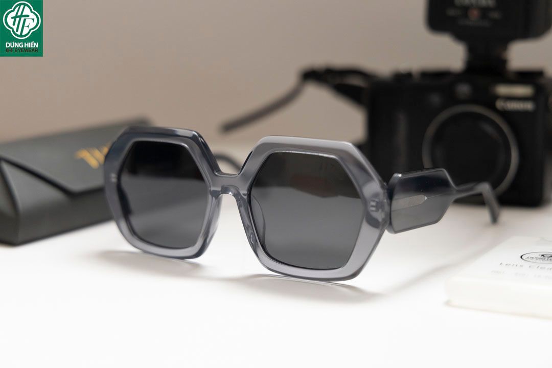  TUS' FG 1464 #Kính Mát Acetate Tròng Phân Cực_Polarized Sunglasses 