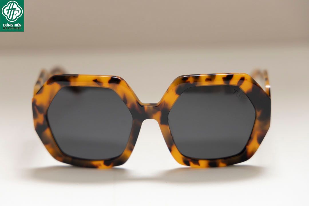  TUS' FG 1464 #Kính Mát Acetate Tròng Phân Cực_Polarized Sunglasses 