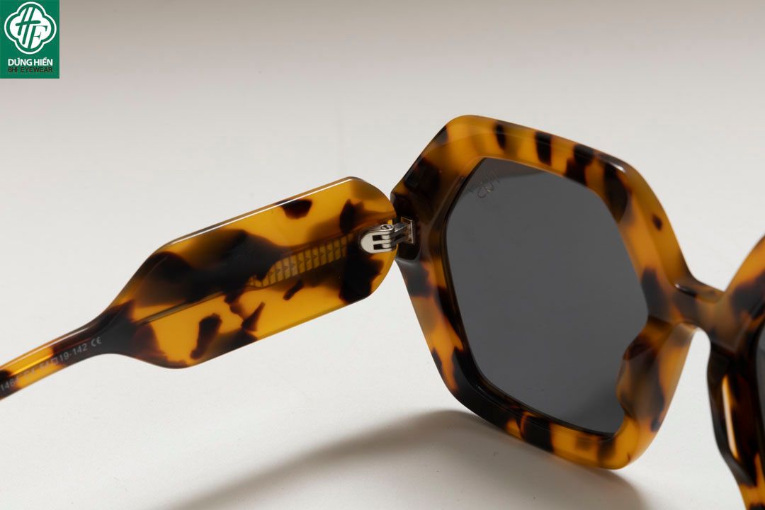  TUS' FG 1464 #Kính Mát Acetate Tròng Phân Cực_Polarized Sunglasses 