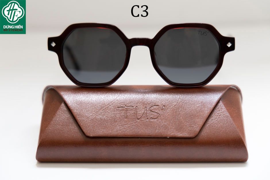  FG 1563 TUS' #Kính mát Phân cực Acetate Polarized Sunglasses 