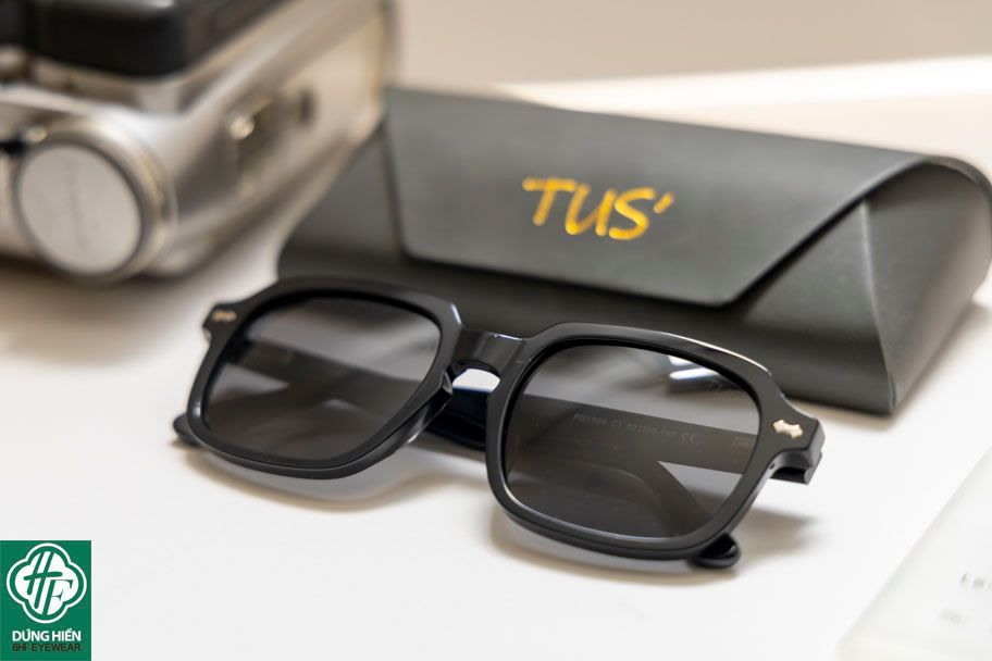  TUS' FG 1565 #Kính Mát Acetate Tròng Phân Cực_Polarized Sunglasses 