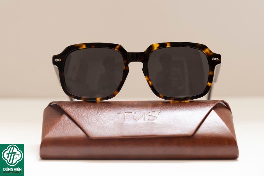  TUS' FG 1565 #Kính Mát Acetate Tròng Phân Cực_Polarized Sunglasses 