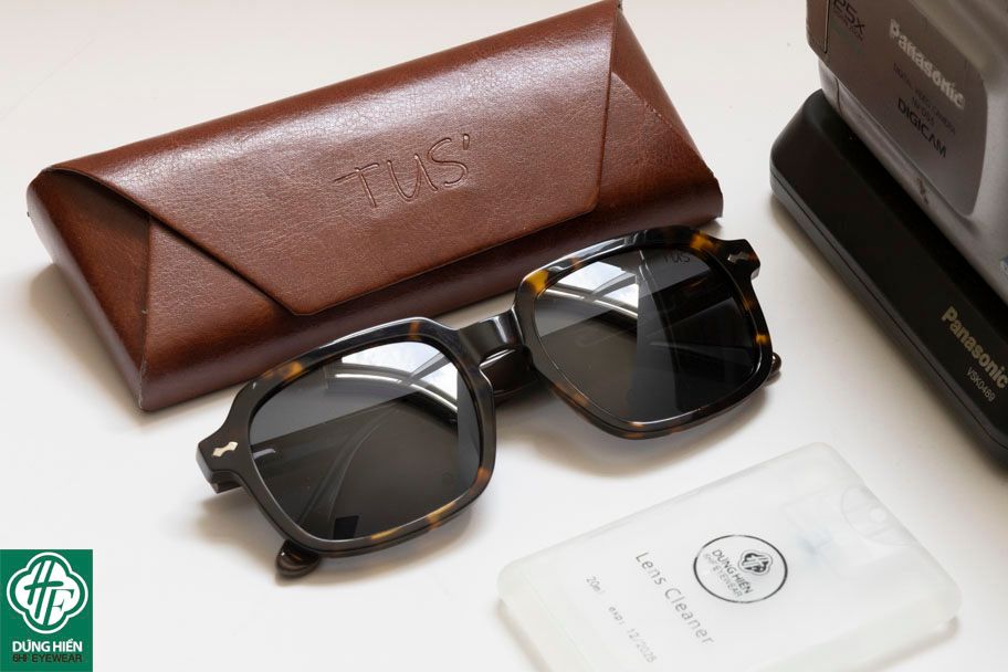  TUS' FG 1565 #Kính Mát Acetate Tròng Phân Cực_Polarized Sunglasses 