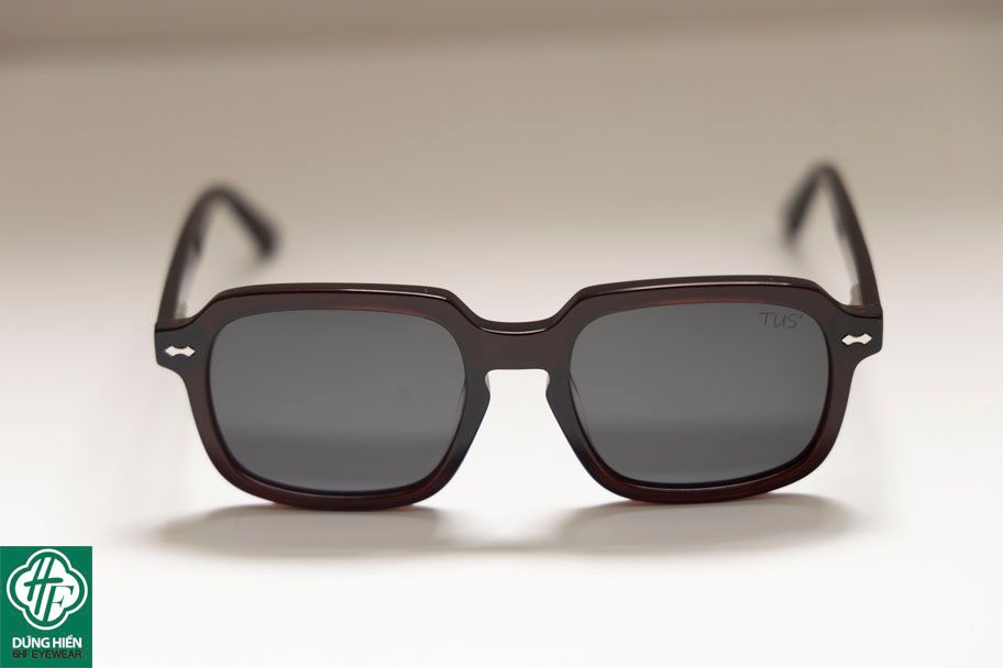  TUS' FG 1565 #Kính Mát Acetate Tròng Phân Cực_Polarized Sunglasses 
