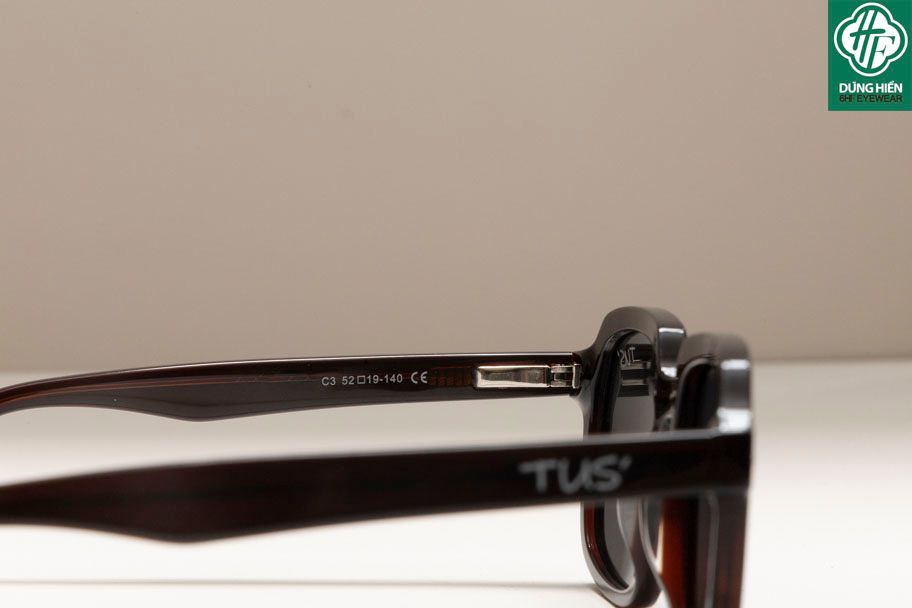  TUS' FG 1565 #Kính Mát Acetate Tròng Phân Cực_Polarized Sunglasses 