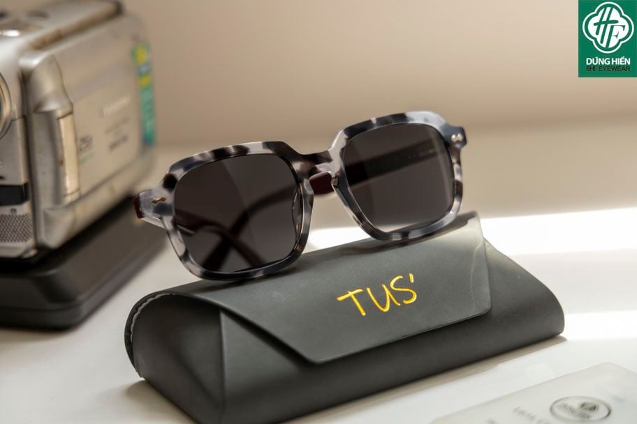  TUS' FG 1565 #Kính Mát Acetate Tròng Phân Cực_Polarized Sunglasses 