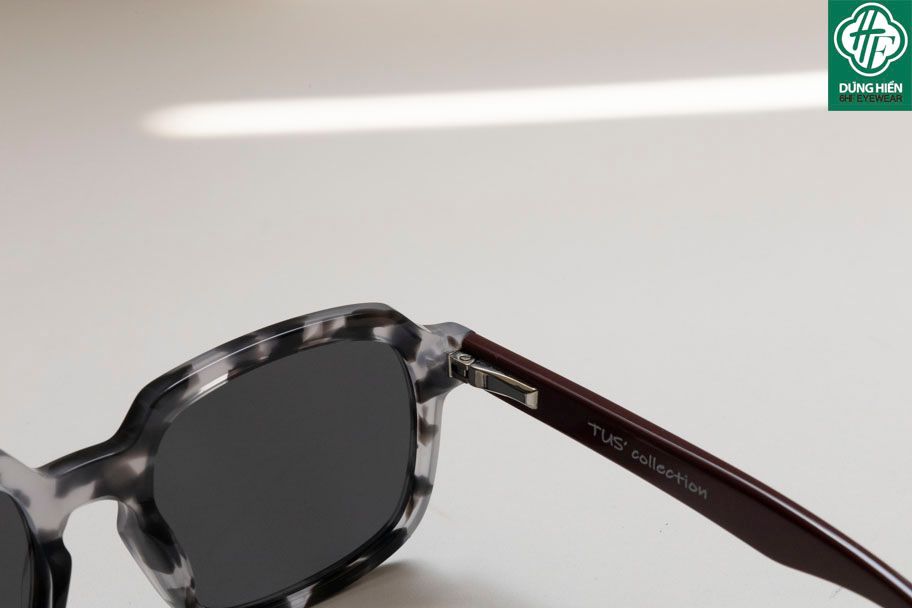  TUS' FG 1565 #Kính Mát Acetate Tròng Phân Cực_Polarized Sunglasses 