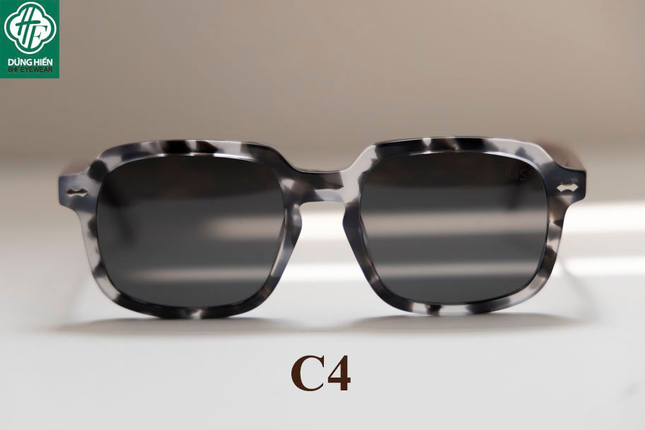  TUS' FG 1565 #Kính Mát Acetate Tròng Phân Cực_Polarized Sunglasses 