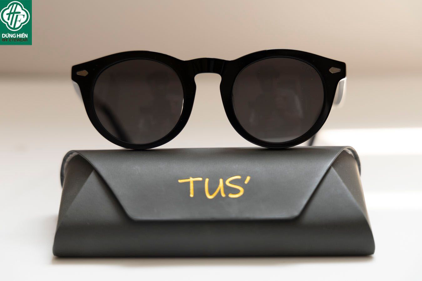  TUS' FG 1566 #Kính Mát Acetate Tròng Phân Cực_Polarized Sunglasses 