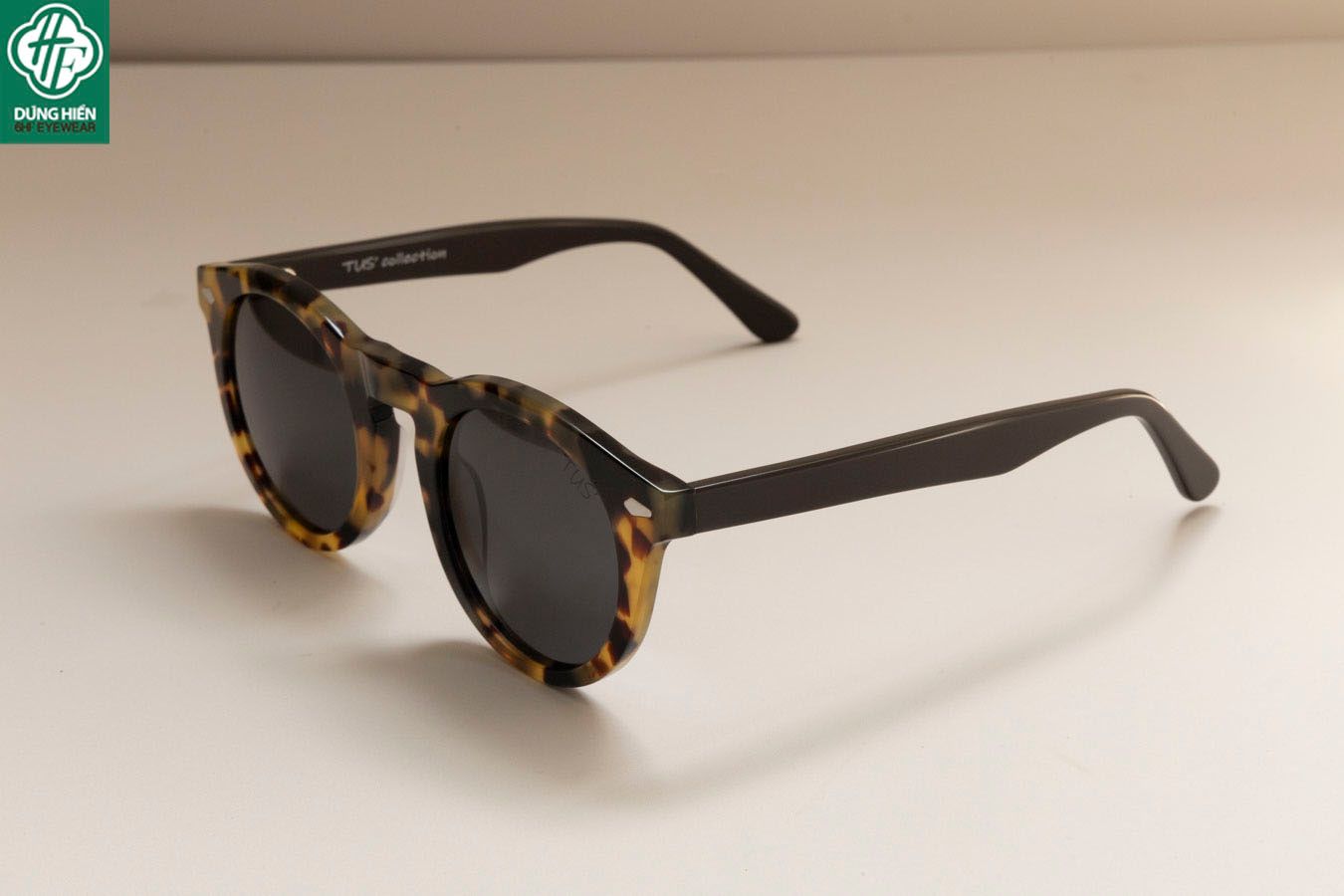  TUS' FG 1566 #Kính Mát Acetate Tròng Phân Cực_Polarized Sunglasses 
