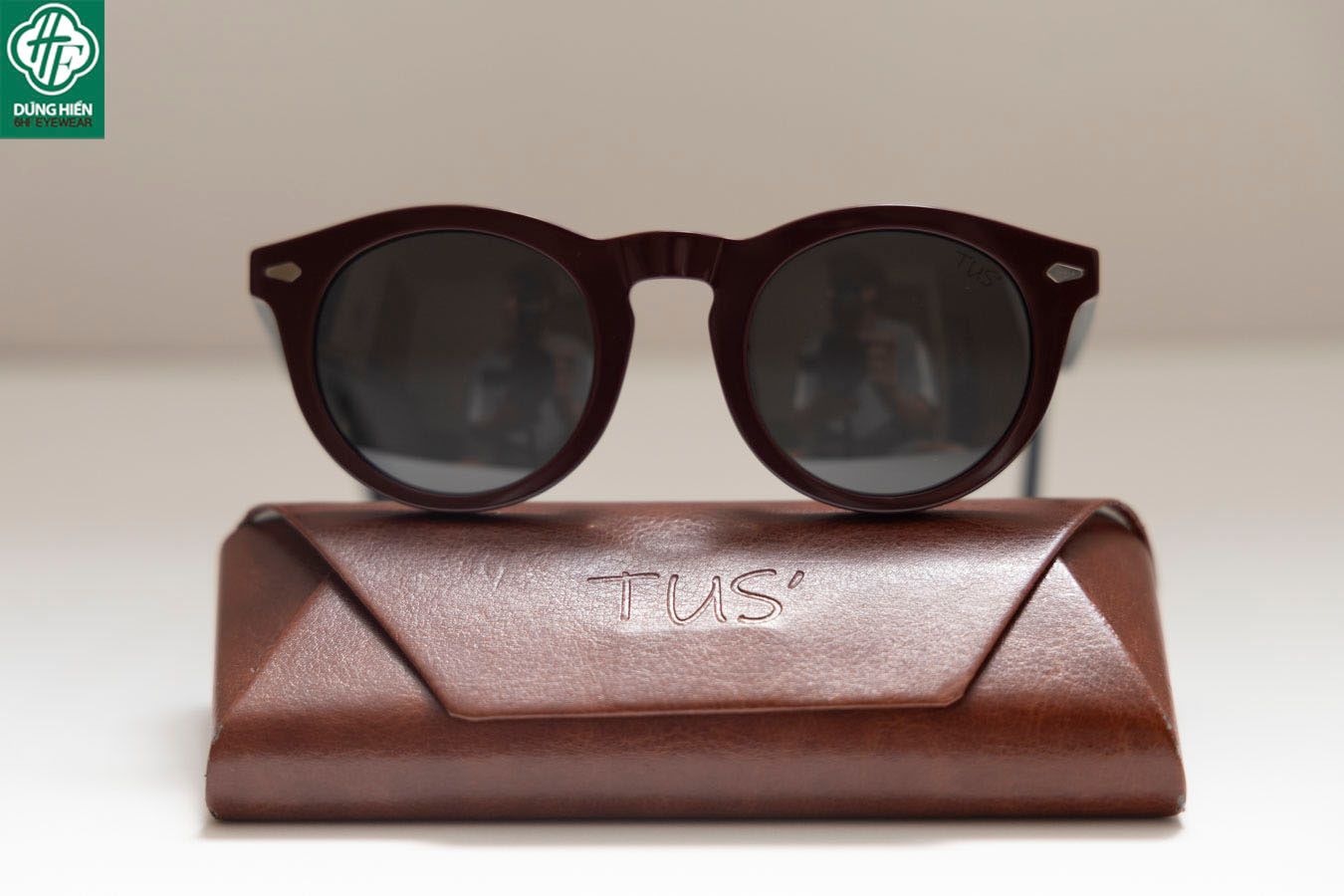  TUS' FG 1566 #Kính Mát Acetate Tròng Phân Cực_Polarized Sunglasses 