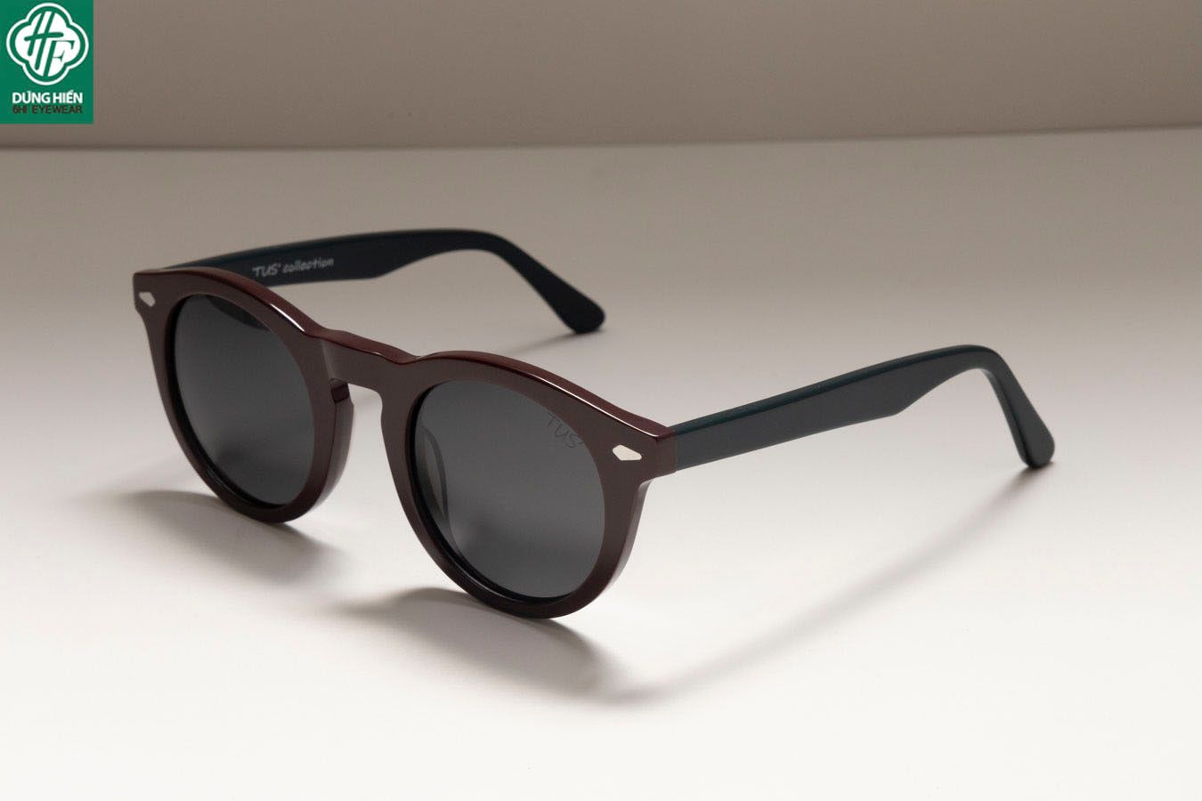  TUS' FG 1566 #Kính Mát Acetate Tròng Phân Cực_Polarized Sunglasses 
