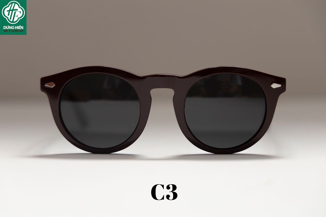  TUS' FG 1566 #Kính Mát Acetate Tròng Phân Cực_Polarized Sunglasses 