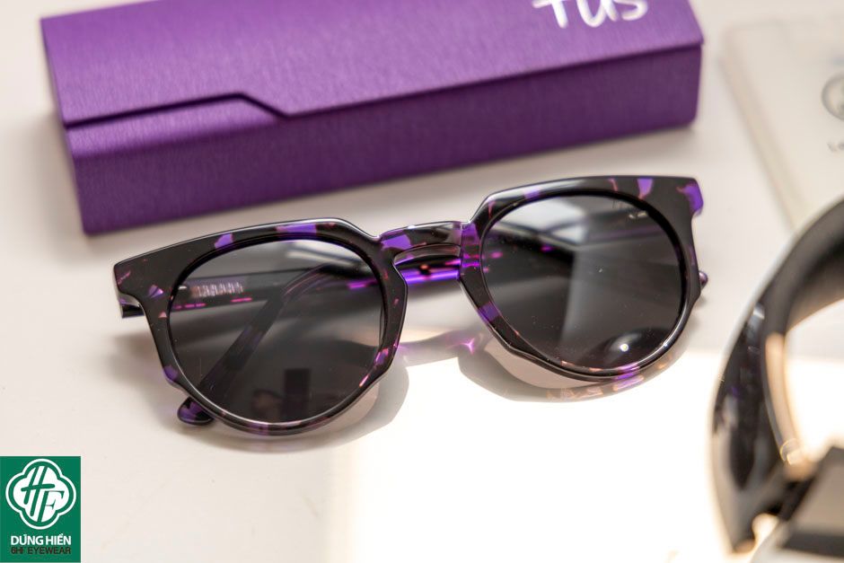  TUS' FG 1571 #Kính Mát Acetate Tròng Phân Cực_Polarized Sunglasses 