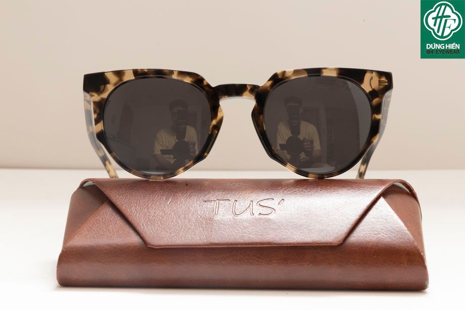  TUS' FG 1571 #Kính Mát Acetate Tròng Phân Cực_Polarized Sunglasses 