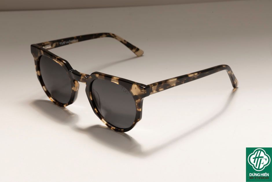  TUS' FG 1571 #Kính Mát Acetate Tròng Phân Cực_Polarized Sunglasses 