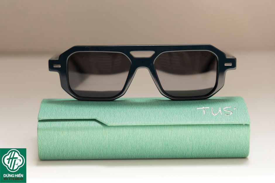  TUS' FG 1587 #Kính Mát Acetate Tròng Phân Cực_Polarized Sunglasses 