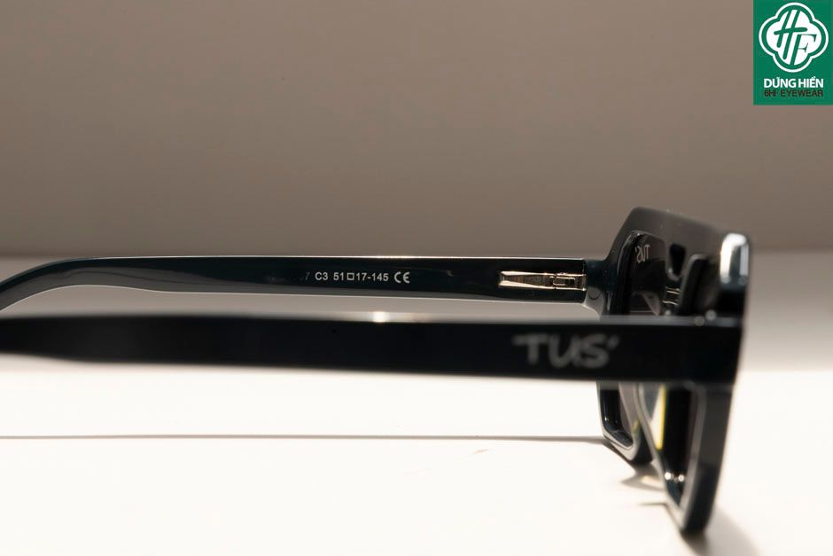  TUS' FG 1587 #Kính Mát Acetate Tròng Phân Cực_Polarized Sunglasses 