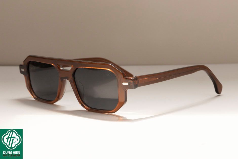 TUS' FG 1587 #Kính Mát Acetate Tròng Phân Cực_Polarized Sunglasses 