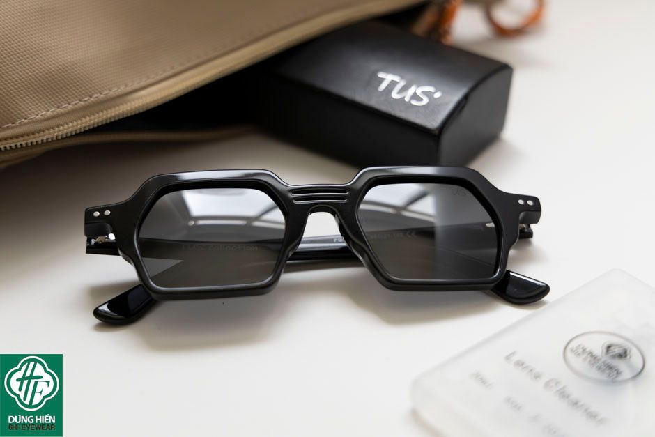  TUS' FG 1588 #Kính Mát Acetate Tròng Phân Cực_Polarized Sunglasses 