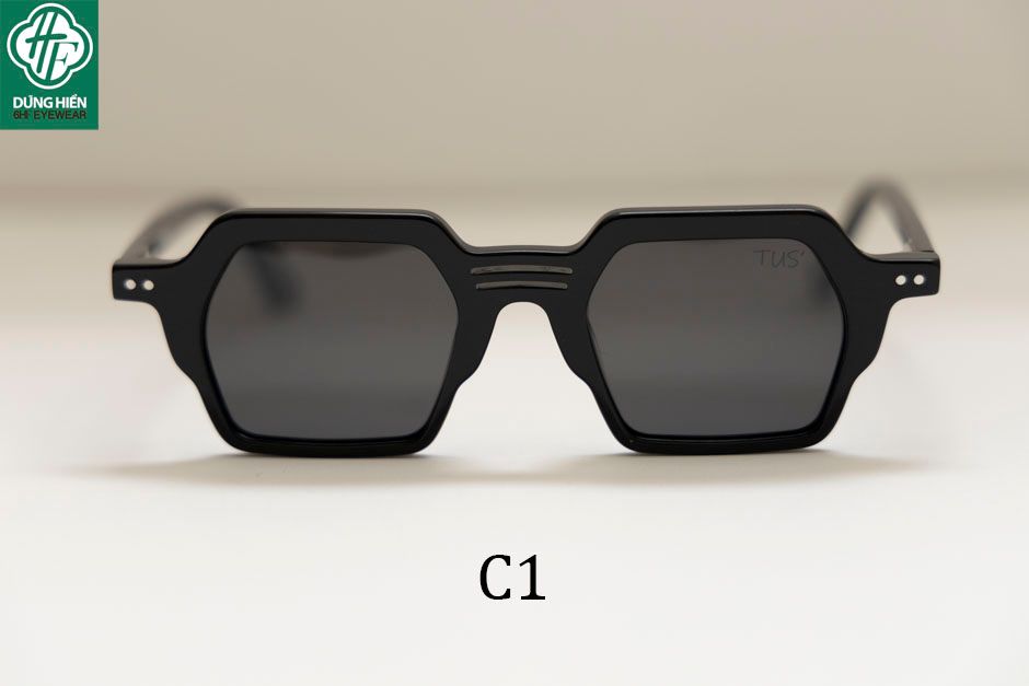  TUS' FG 1588 #Kính Mát Acetate Tròng Phân Cực_Polarized Sunglasses 