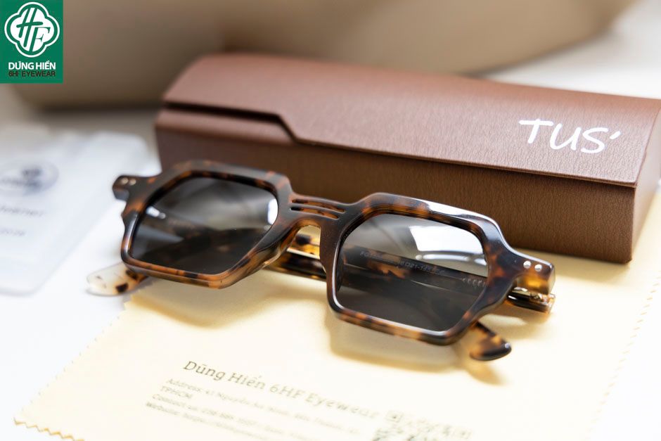  TUS' FG 1588 #Kính Mát Acetate Tròng Phân Cực_Polarized Sunglasses 