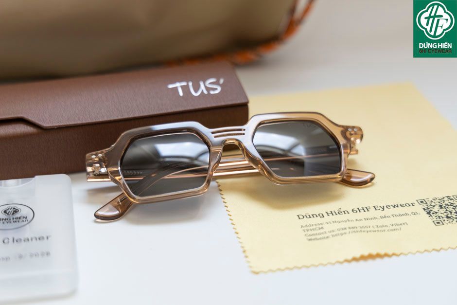  TUS' FG 1588 #Kính Mát Acetate Tròng Phân Cực_Polarized Sunglasses 