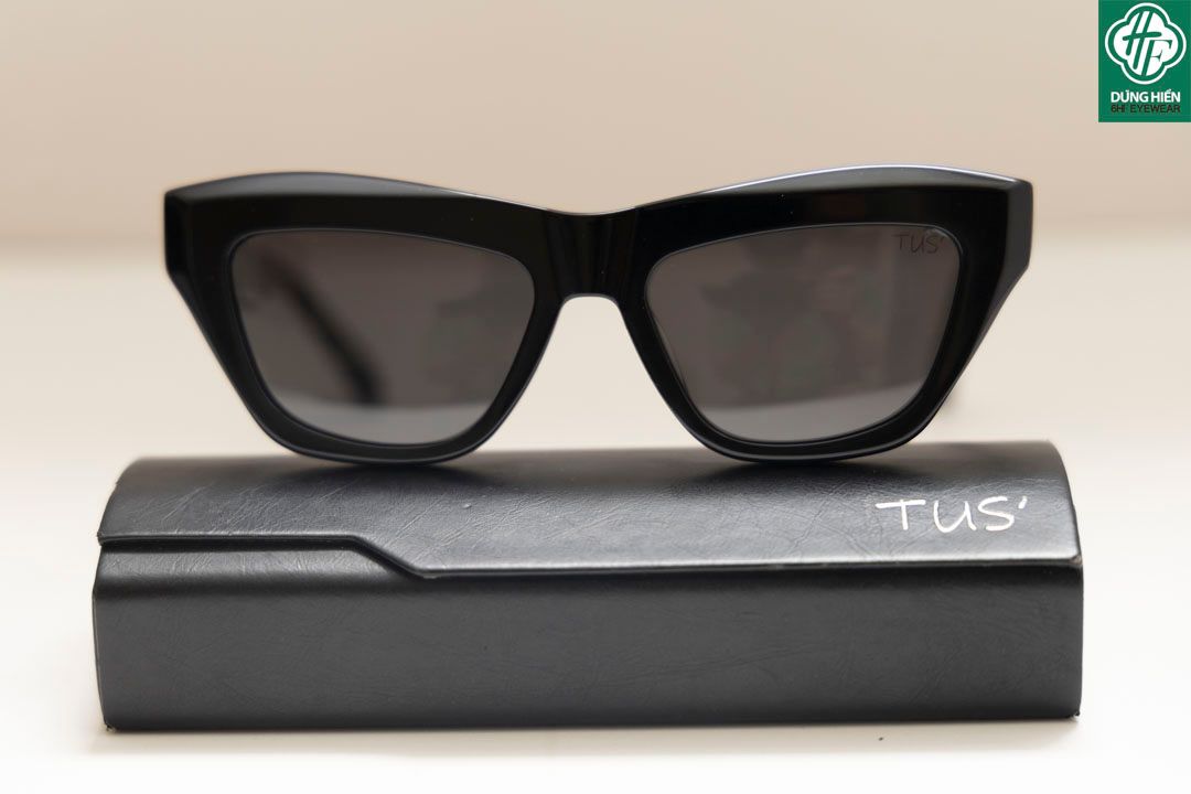  TUS' FG 1596 #Kính Mát Acetate Tròng Phân Cực_Polarized Sunglasses 