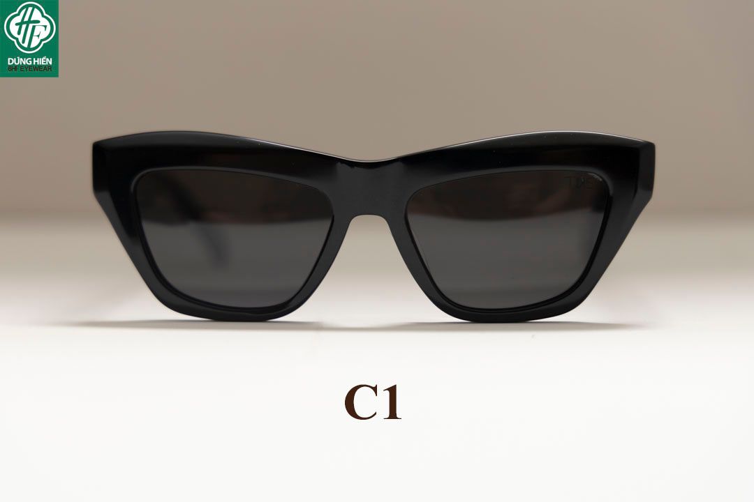  TUS' FG 1596 #Kính Mát Acetate Tròng Phân Cực_Polarized Sunglasses 