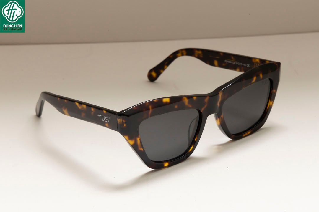  TUS' FG 1596 #Kính Mát Acetate Tròng Phân Cực_Polarized Sunglasses 