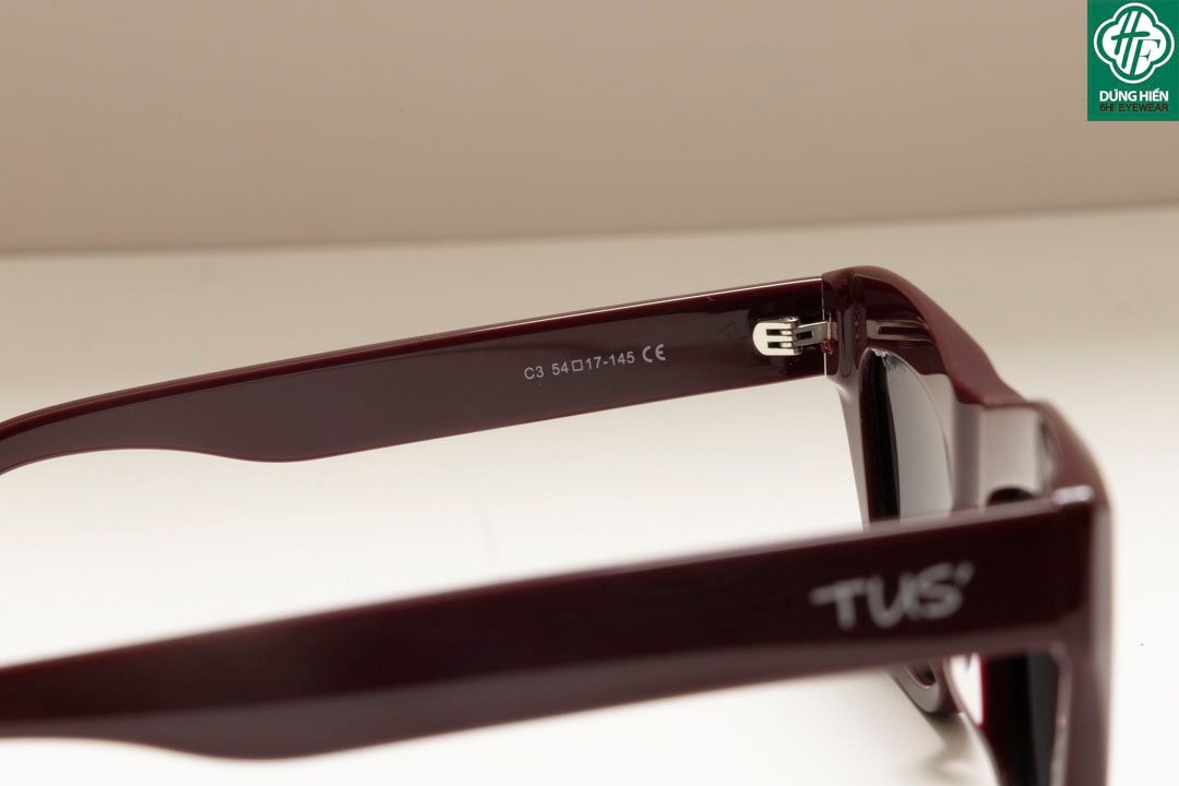  TUS' FG 1596 #Kính Mát Acetate Tròng Phân Cực_Polarized Sunglasses 