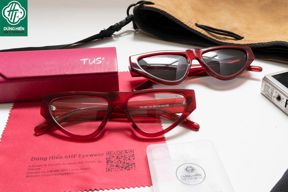  FG 1597 # Gọng TUS'   Acetate Eyewear: 