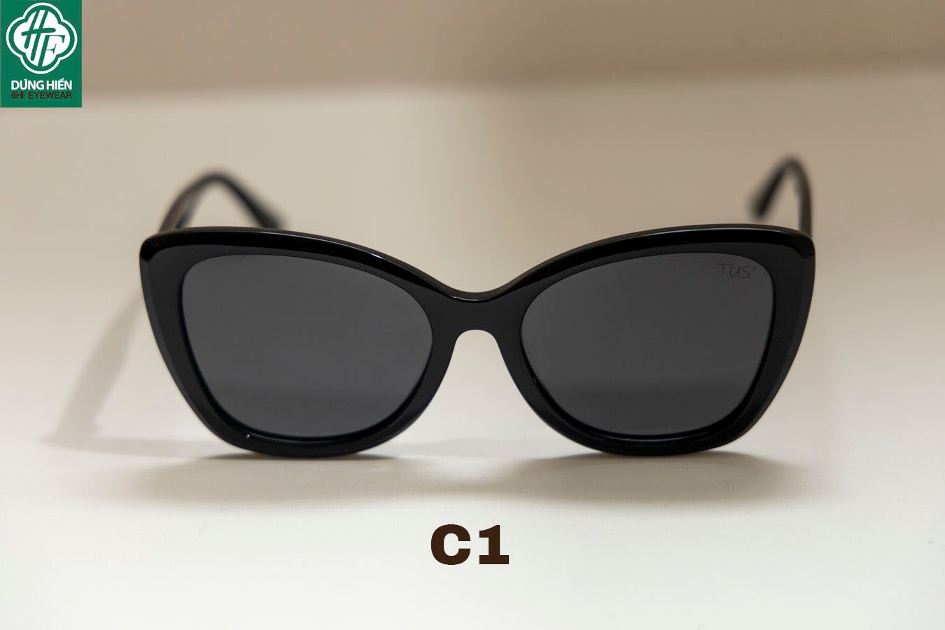  TUS'  FG 1601  Kính Mát Acetate Tròng Phân Cực_Polarized Sunglasses 