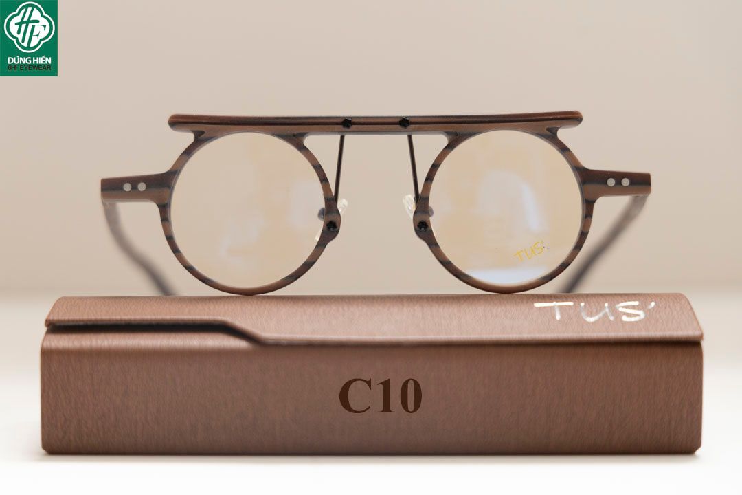  HP 2020258 #  Gọng TUS'   Acetate : Độ Lạ - Unique Mini 