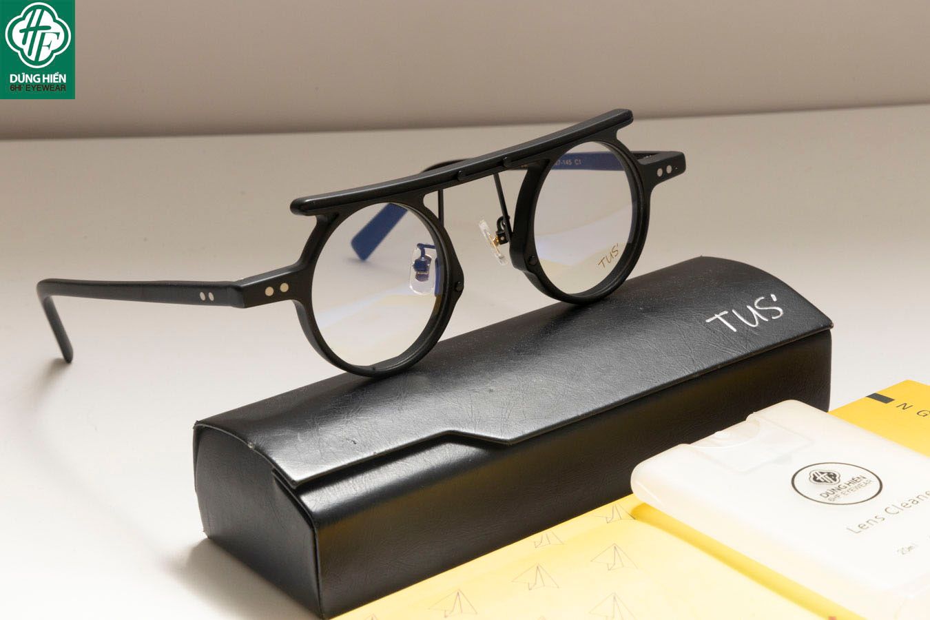 HP 2020258 #  Gọng TUS'   Acetate : Độ Lạ - Unique Mini 