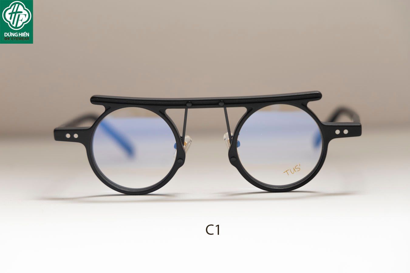 HP 2020258 #  Gọng TUS'   Acetate : Độ Lạ - Unique Mini 