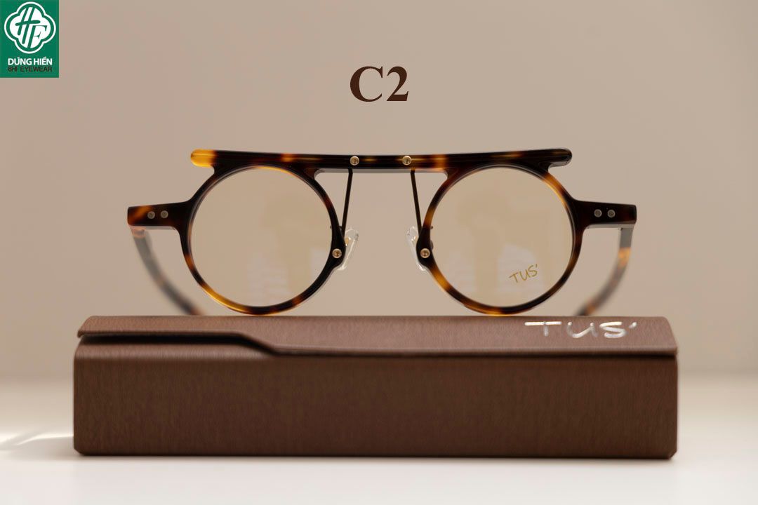  HP 2020258 #  Gọng TUS'   Acetate : Độ Lạ - Unique Mini 