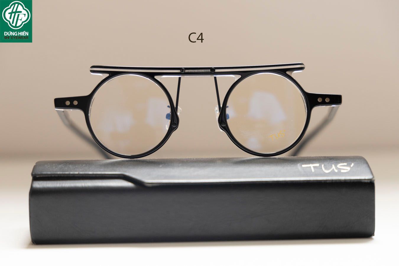  HP 2020258 #  Gọng TUS'   Acetate : Độ Lạ - Unique Mini 