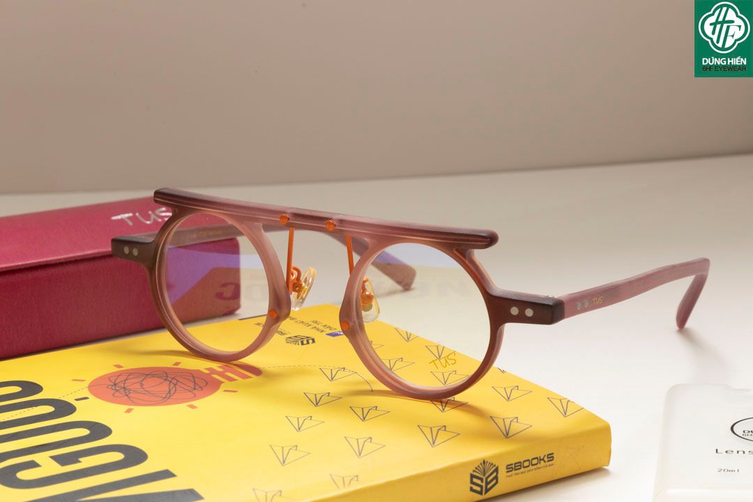  HP 2020258 #  Gọng TUS'   Acetate : Độ Lạ - Unique Mini 