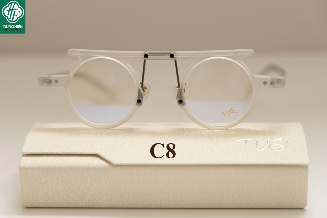  HP 2020258 #  Gọng TUS'   Acetate : Độ Lạ - Unique Mini 
