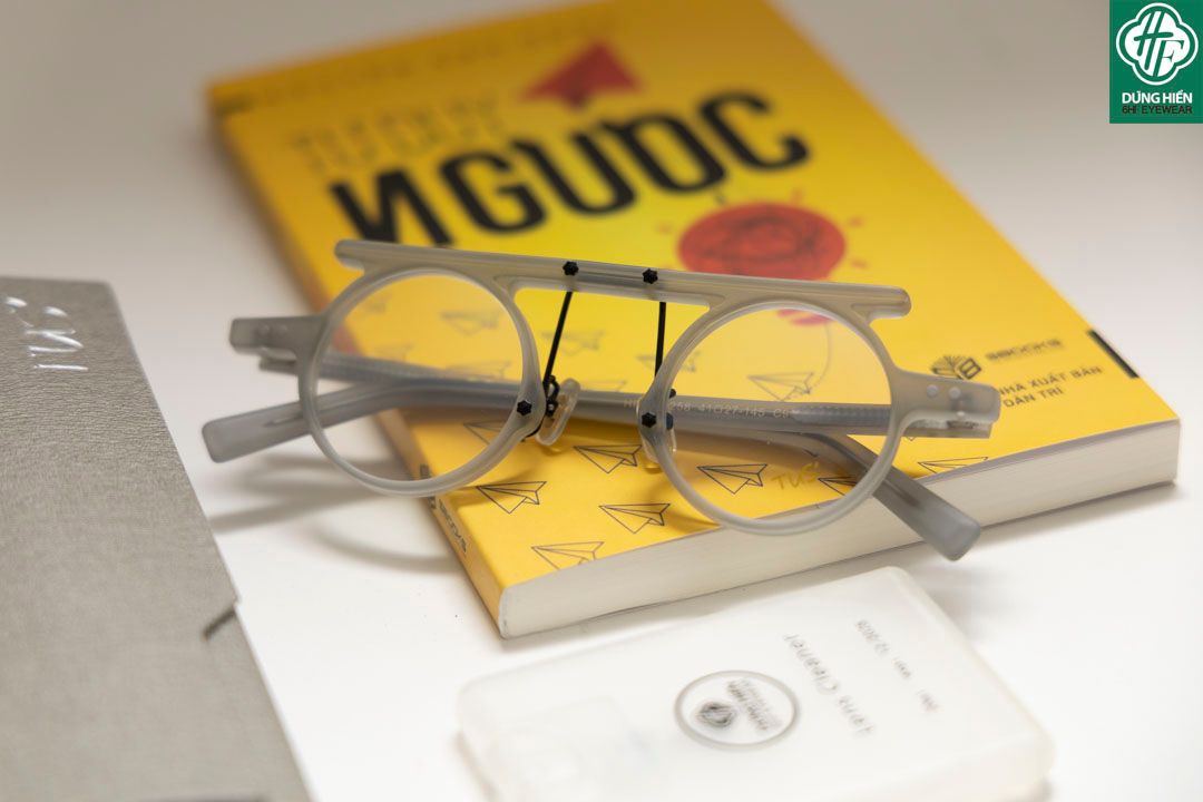  HP 2020258 #  Gọng TUS'   Acetate : Độ Lạ - Unique Mini 