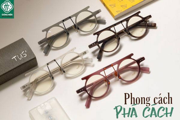  HP 2020258 #  Gọng TUS'   Acetate : Độ Lạ - Unique Mini 