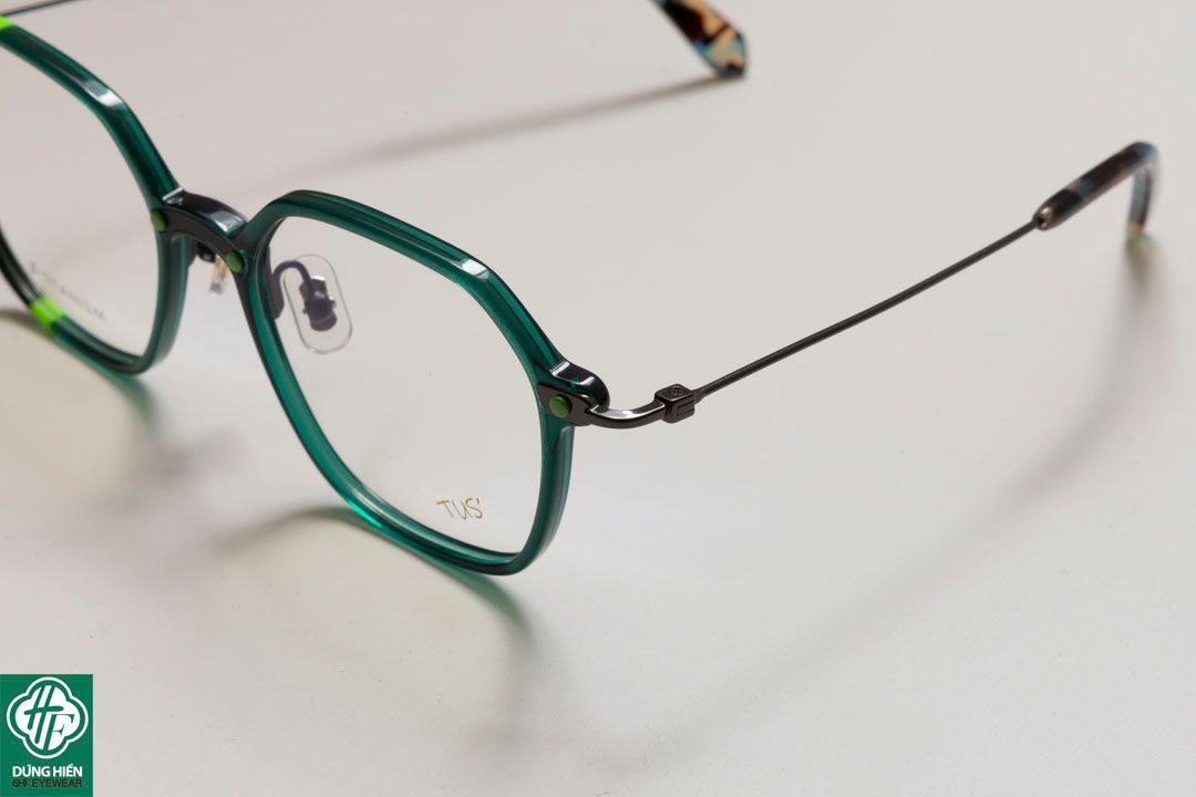  HP 2021302 # Gọng TUS'   β- Titanium + Acetate : Độ Lạ - Unique Mini 